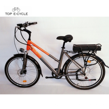 TOP/OEM 350w ce genehmigtes grünes 26-Zoll-Stadt-Elektrofahrrad zum Verkauf